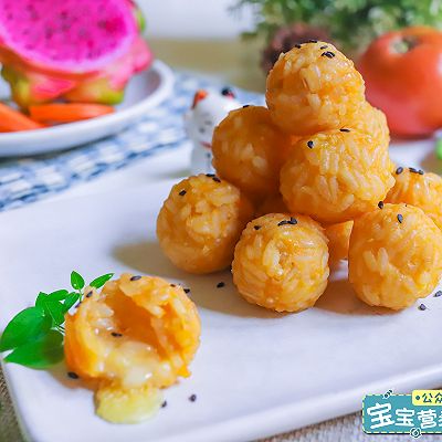 红薯奶酪球