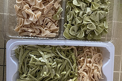 蔬菜蝴蝶面面条