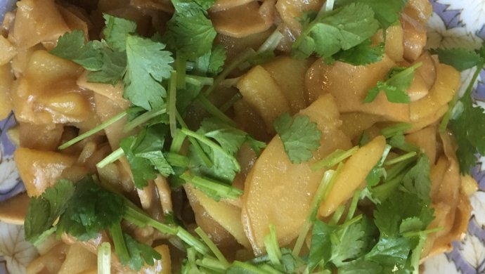 肉片土豆杏鲍菇