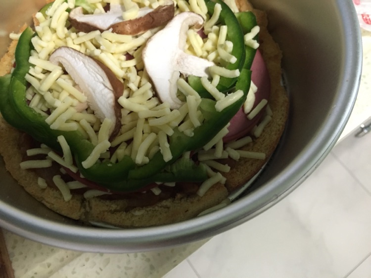 切片面包版简易pizza的做法图解6