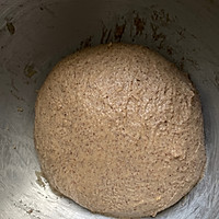 红糖蜂蜜全麦欧包的做法图解3