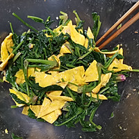 凉拌菠菜鸡蛋皮#今天吃什么#的做法图解8