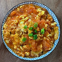简单易学可吃两碗大米饭的西红柿炒鸡蛋的做法图解10