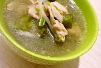 平菇丝瓜肉片汤的做法