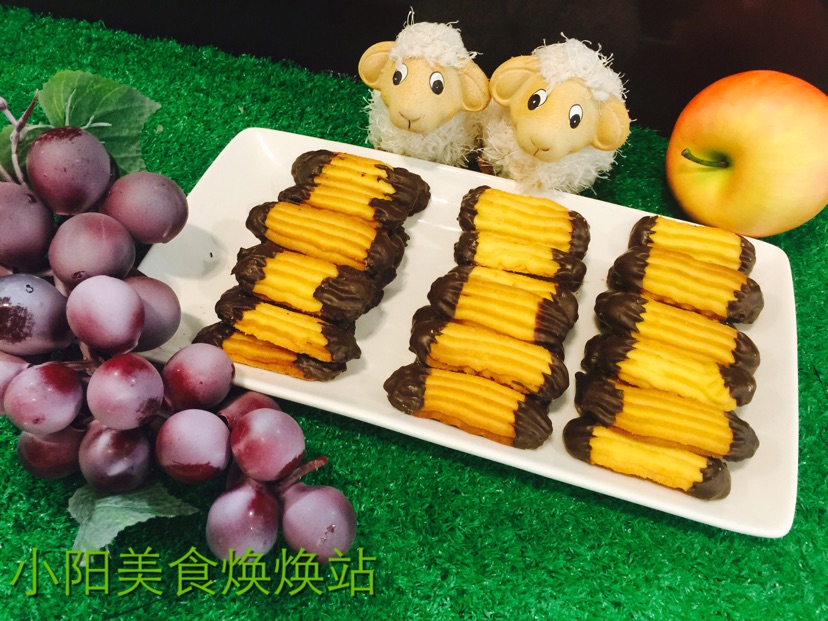 奶香曲奇-【九阳食尚学院】的做法图解9