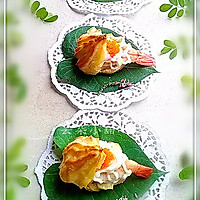 鱼子酱鲜虾泡芙#十二道锋味复刻#的做法图解19