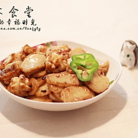 有趣的混搭--鲍鱼炒年糕的做法图解6