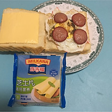 鸡蛋芝士三明治