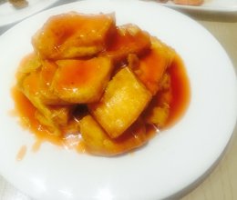 熊掌豆腐的做法