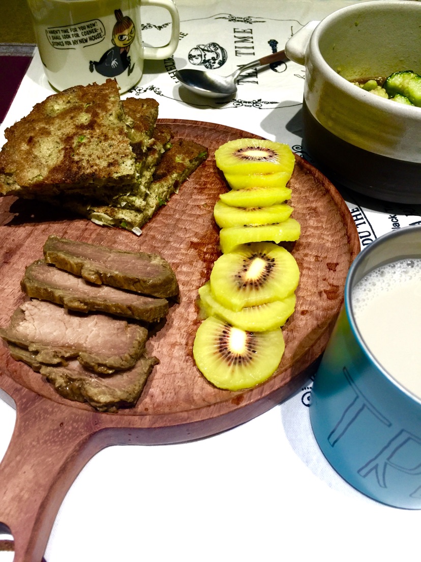 豆渣鸡蛋饼