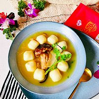 少盐 ｜松茸鳕鱼丸美组合的做法图解1