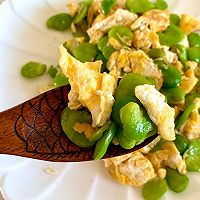 蚕豆炒鸡蛋，6月它最鲜的做法图解8