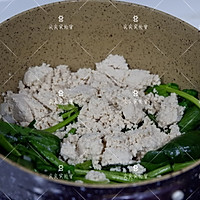 菠菜豆腐浓汤的做法图解5