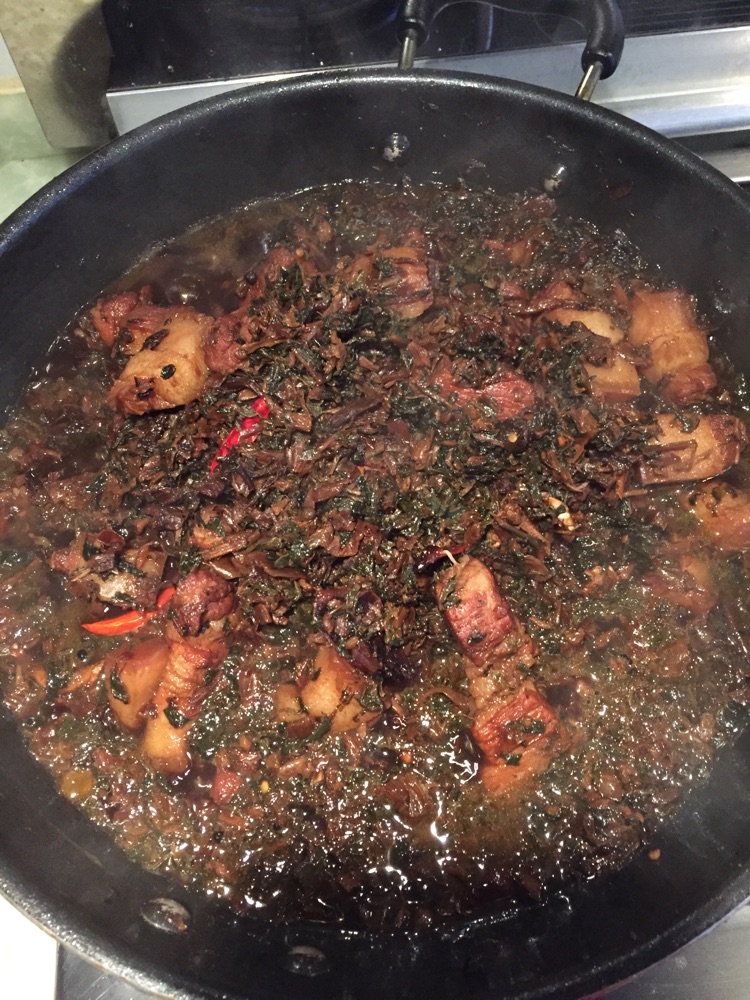 梅干菜烧肉的做法图解6