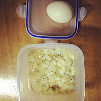懒人超简单香蕉鸡蛋饼（电饭煲版）的做法图解2