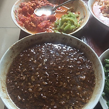 八带炒蒜毫