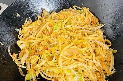 鸡蛋版炒饼丝