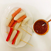 #精致一人食#香辣年糕串儿的做法图解3