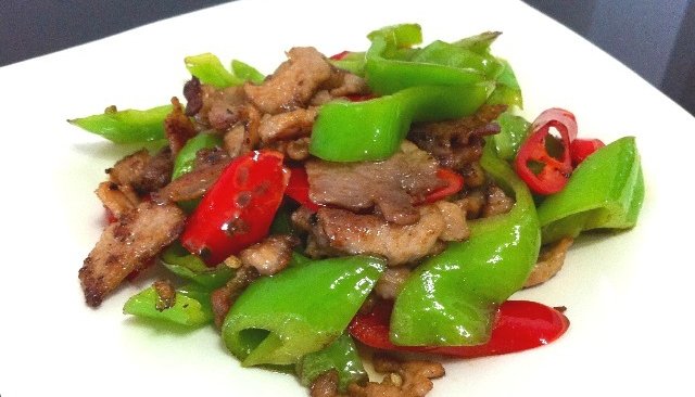 尖椒小炒肉的做法