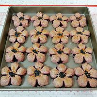 紫薯桃花酥#中粮我买，春季踏青#的做法图解20