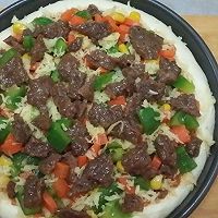 黑椒牛排披萨的做法图解4