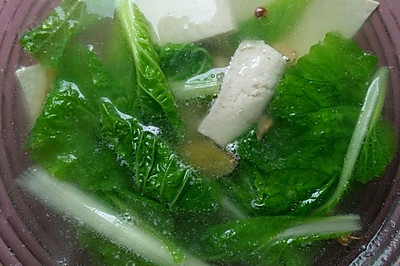 小白菜豆腐汤