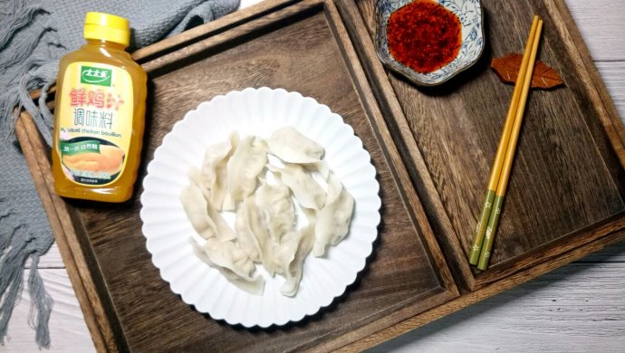 鸡汁香菇饺