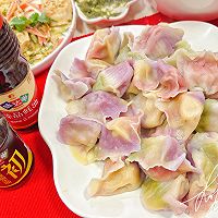五彩鱼籽虾仁饺的做法图解13