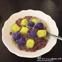 芋圆红豆汤的做法图解4