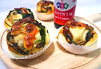 #味达美名厨福气汁，新春添口福#菠菜蘑菇卷的做法