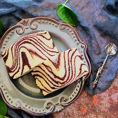 可可波纹戚风蛋糕