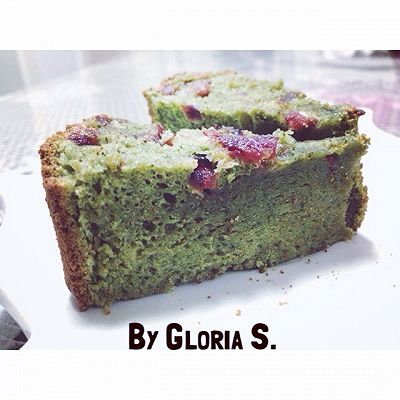 蔓越莓抹茶蛋糕