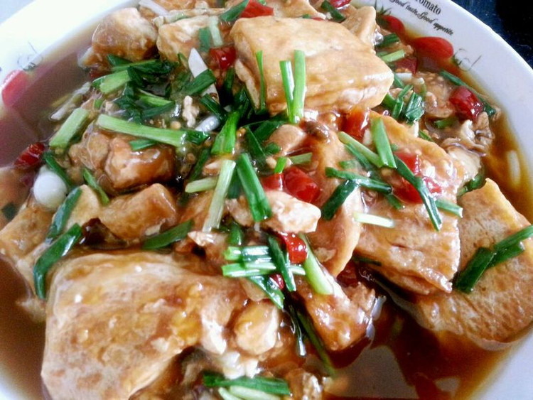 李孃孃爱厨房之一一两面黄豆腐(家常)的做法