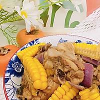 玉米烧鸡块的做法图解18