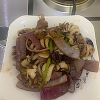 洋葱炒八爪鱼仔的做法图解8