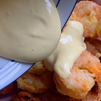 #健康炸味用多力#芥末虾球的做法图解10