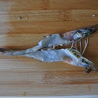 #年饭要飘香，就用外婆乡#蒜蓉粉丝开边虾的做法图解3