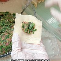 #春天的鲜味#荠菜鲜肉云吞/馄饨的做法图解12