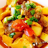 料理情书︱番茄土豆牛肉面疙瘩的做法图解12