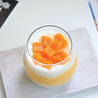 自制夏季饮品芒果酸奶杯‼️好吃到转圈圈的做法图解6