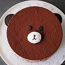 可爱的提拉米熊(提拉米苏)蛋糕