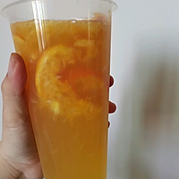 橙香十足的橙子茉莉绿茶的做法图解4