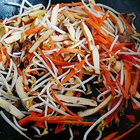 五香肉干豆芽菜的做法图解5