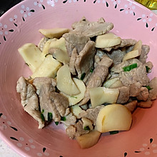 杏鲍菇炒肉片