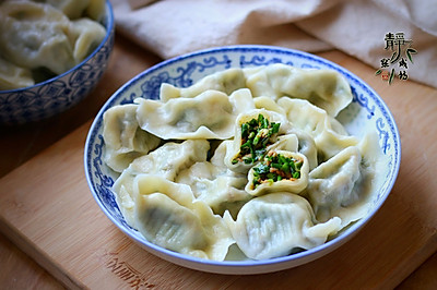 韭菜西葫猪肉饺子