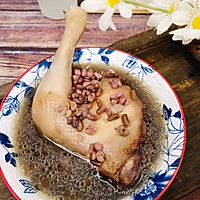 #浪漫七夕 共度“食”光#赤小豆薏米炖鸡汤的做法图解8