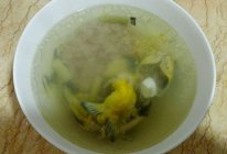 黄骨鱼肉饼汤的做法