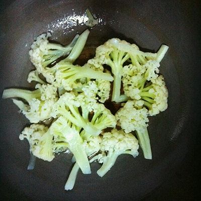 清炒花菜