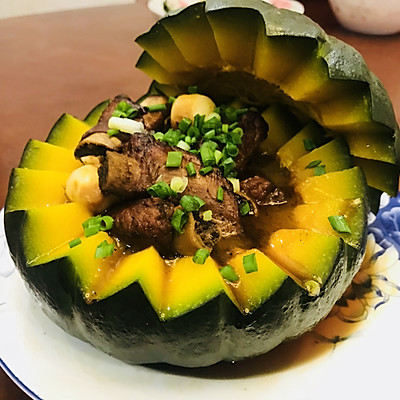 排骨南瓜盅