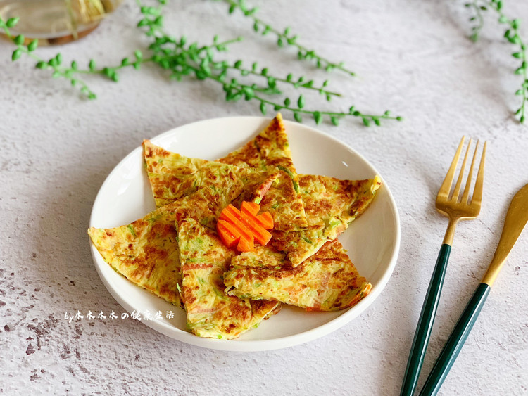 十分钟早餐—西葫芦鸡蛋饼的做法